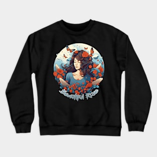 Beautiful Rose Crewneck Sweatshirt